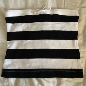 GAP Tube Top black/white